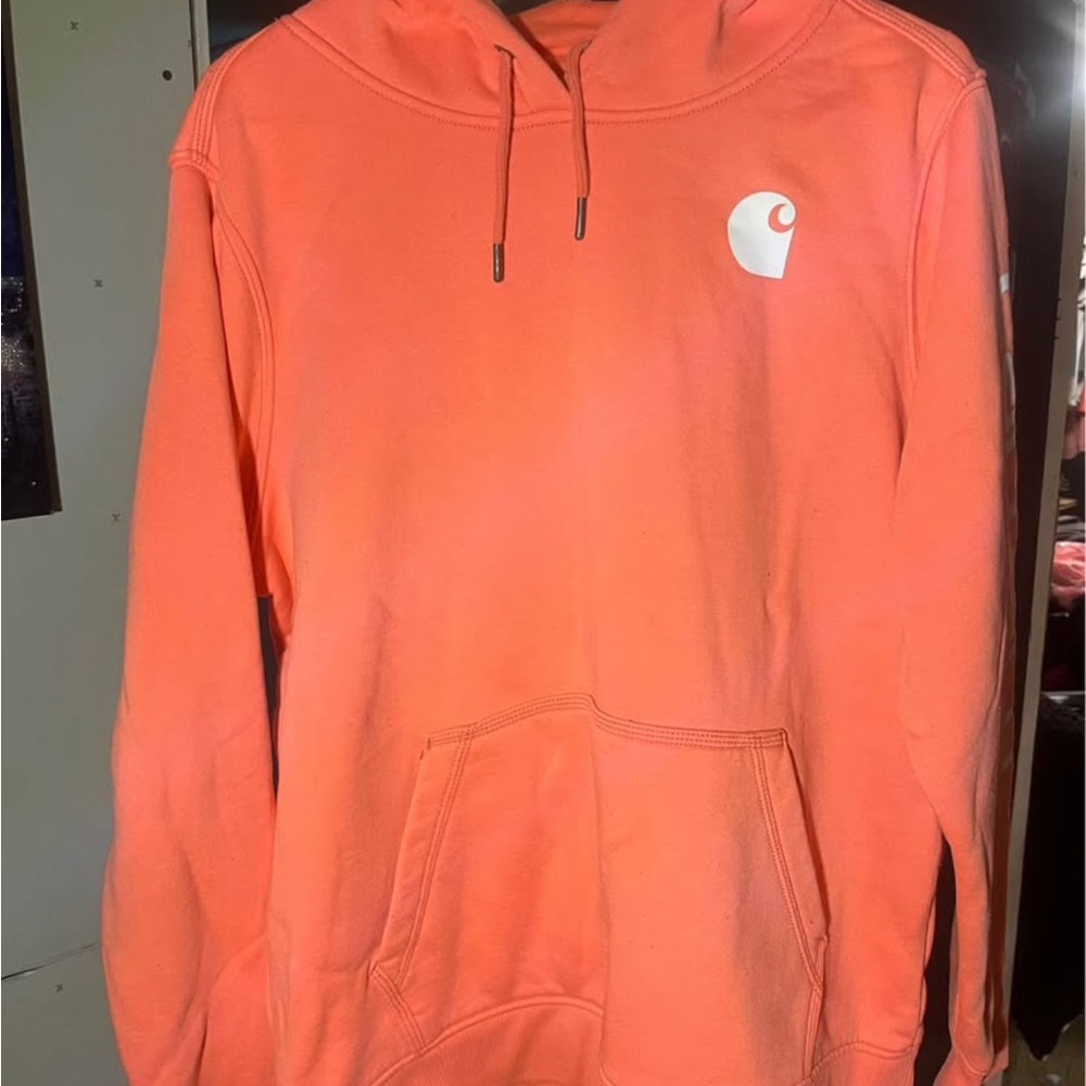 Carhartt Womens Bright Peach Hoodie